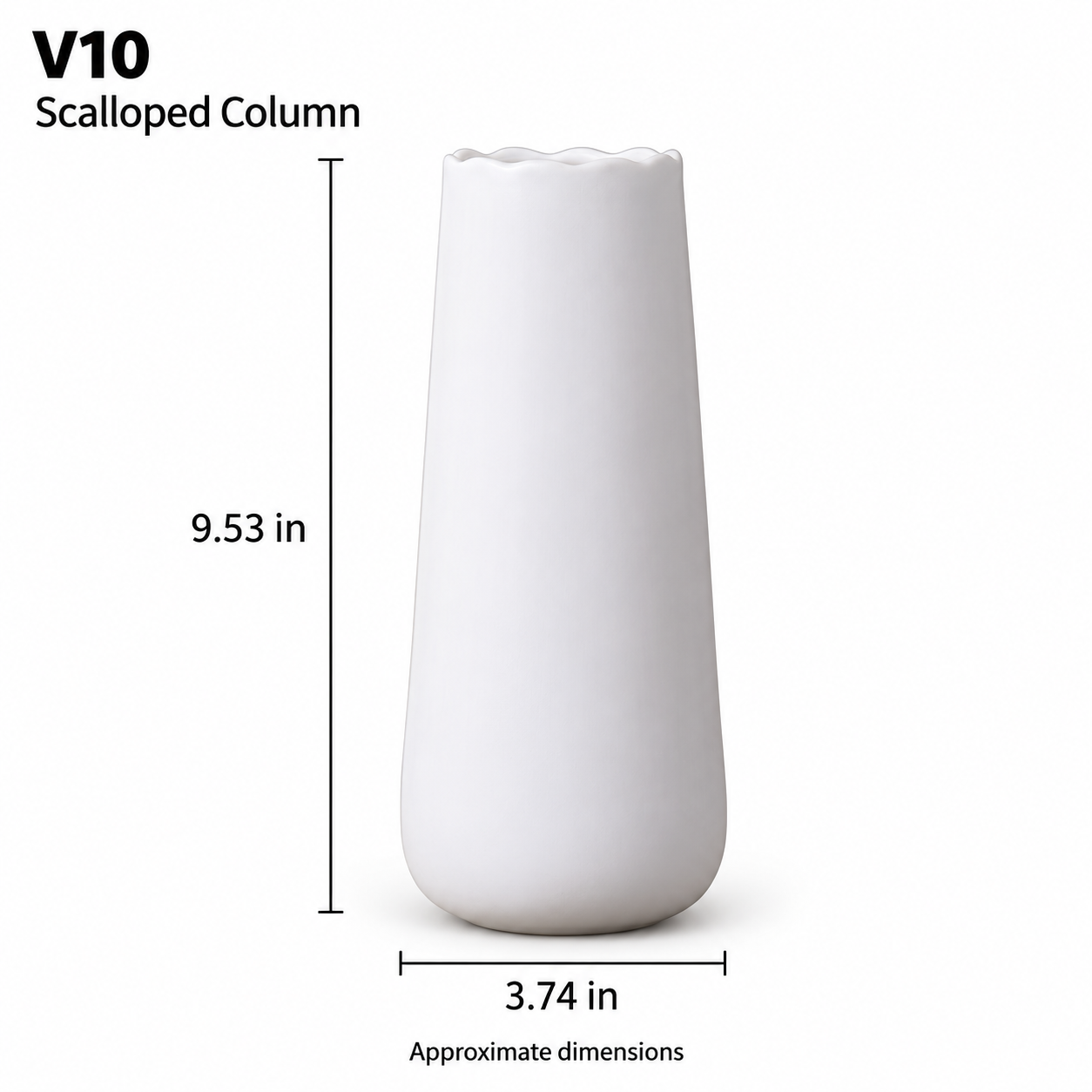 White Ceramic Vase – 15 Sculptural & Textured Styles